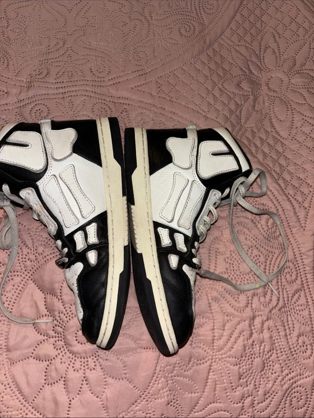 Amiri Black & White High-Top kids Sneakers